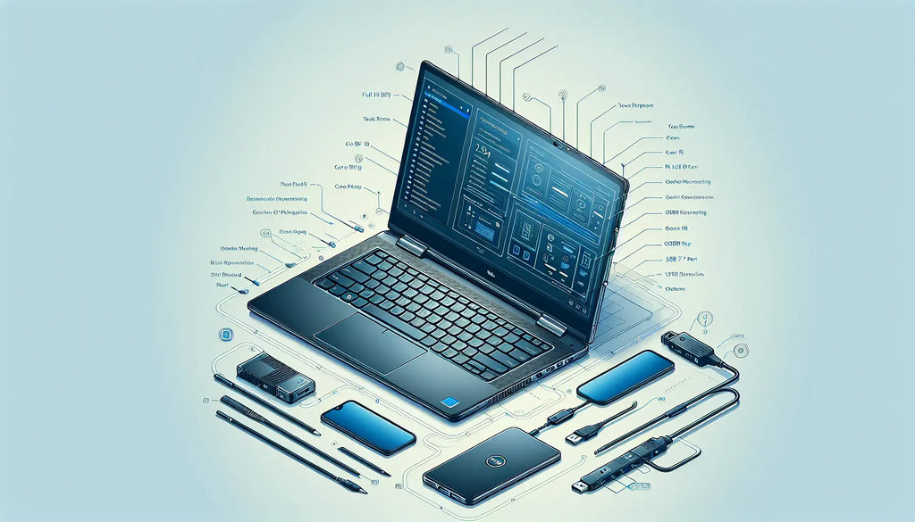 Exploring the Dell LATITUDE 5590 Touch Screen I5, 7th Gen 256GB, 8GB Ram Laptop