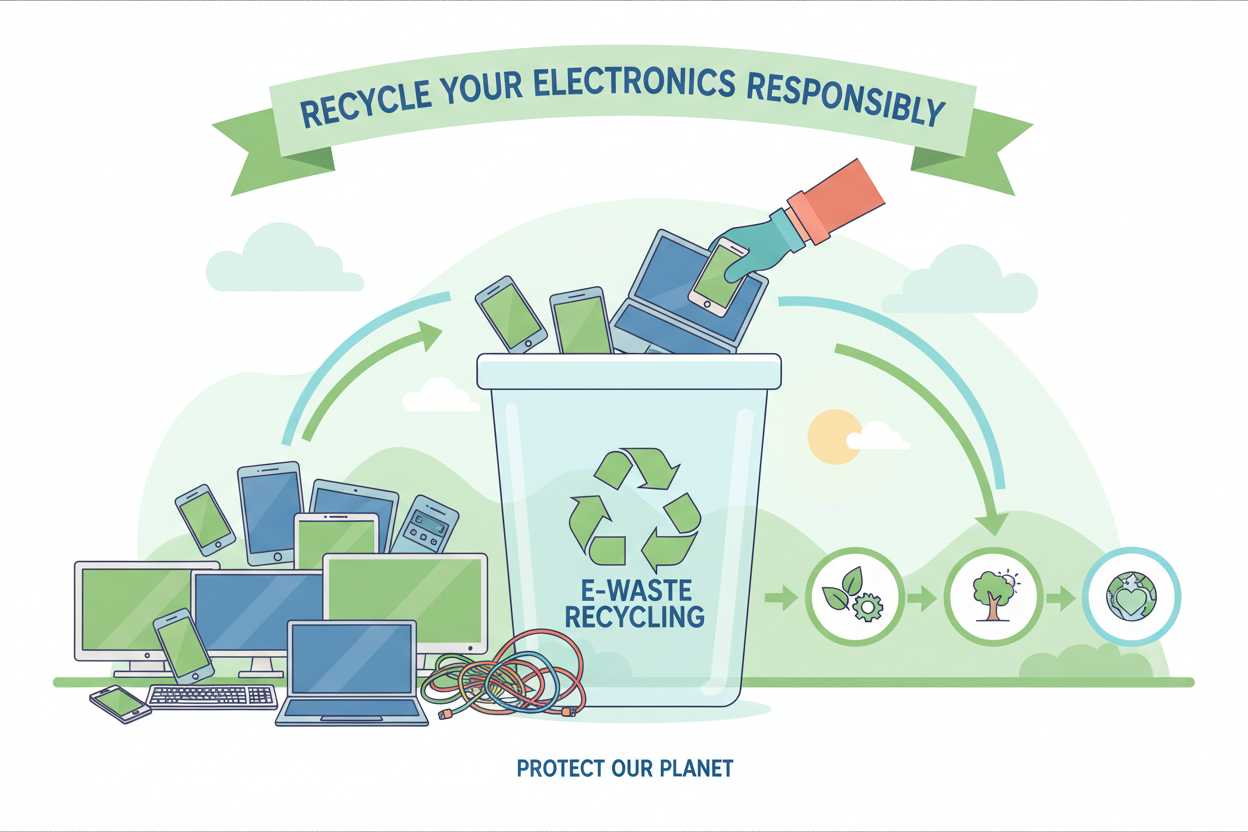 Learn How To Recycle Old Electronics Correctly Today