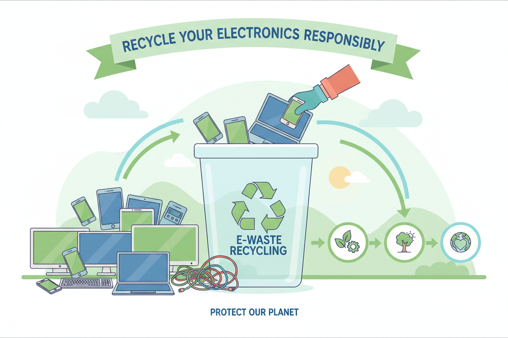 Learn How To Recycle Old Electronics Correctly Today