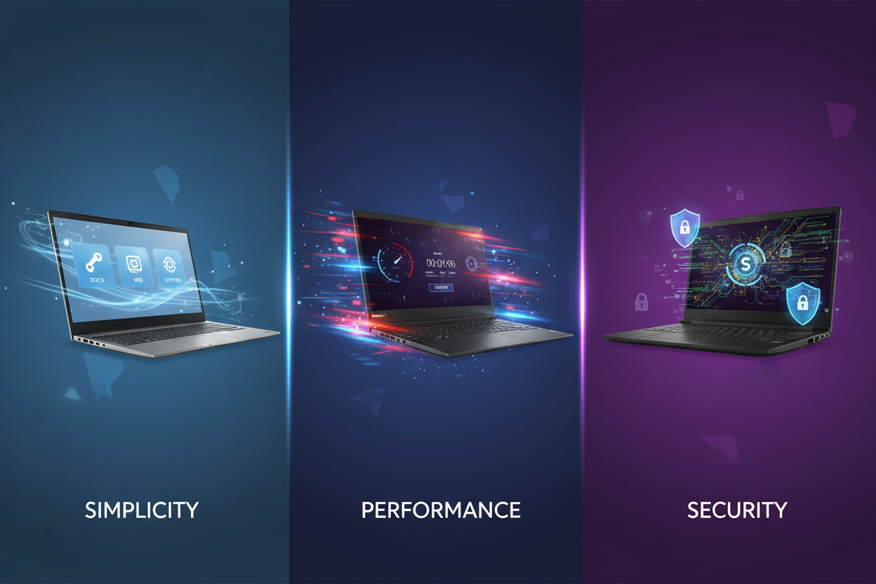 Lenovo Laptops Make Computing Simple, Fast, and Secure