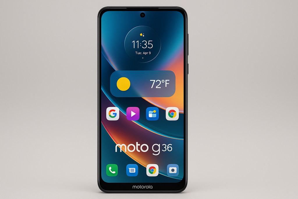 Motorola Moto G36 combines durability, style, and smooth user experience.