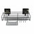 9009 3 in 1 Shower Shelf Rack for storing and holding various household stuffs and items etc.