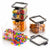 4Pc Square Container 700Ml Used For Storing Types Of Food Stuffs And Items.