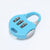 Stainless Steel Resettable Combination Padlock Round Shape at the Best Price in India