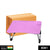 8081 Study Table Pink widely used by kids and childrens for studying and learning purposes in all kind of places like home, school and institutes etc.