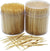 Simple Wooden Toothpicks with Dispenser Box