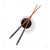 2957 Designer Natural Round Bamboo Reusable Chopsticks