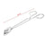 2881 Multi functional Metal BBQ Clip Tongs Clamp for Garbage Charcoal Serving Tools