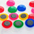 4676 Colorful Board Magnets Circular Plastic Buttons