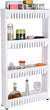 Multipurpose 4 Layer Space Saving Storage Organizer Rack Shelf