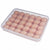 24 Grids Plastic Egg Box Container Holder Tray for Fridge with Lid for 2 Dozen Egg Tray