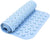 Nonslip Soft Rubber Bath Mat for Bathtub and Shower, Anti Slip Bacterial Anti Bacterial Machine Washable PVC Bath Mat