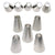 2517 Cake Decorating Stainless Steel Nozzle (6pcs)