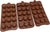 Silicone Food Grade Reusable Non-Stick Multi Shape 15 Cavity Chocolate Mold