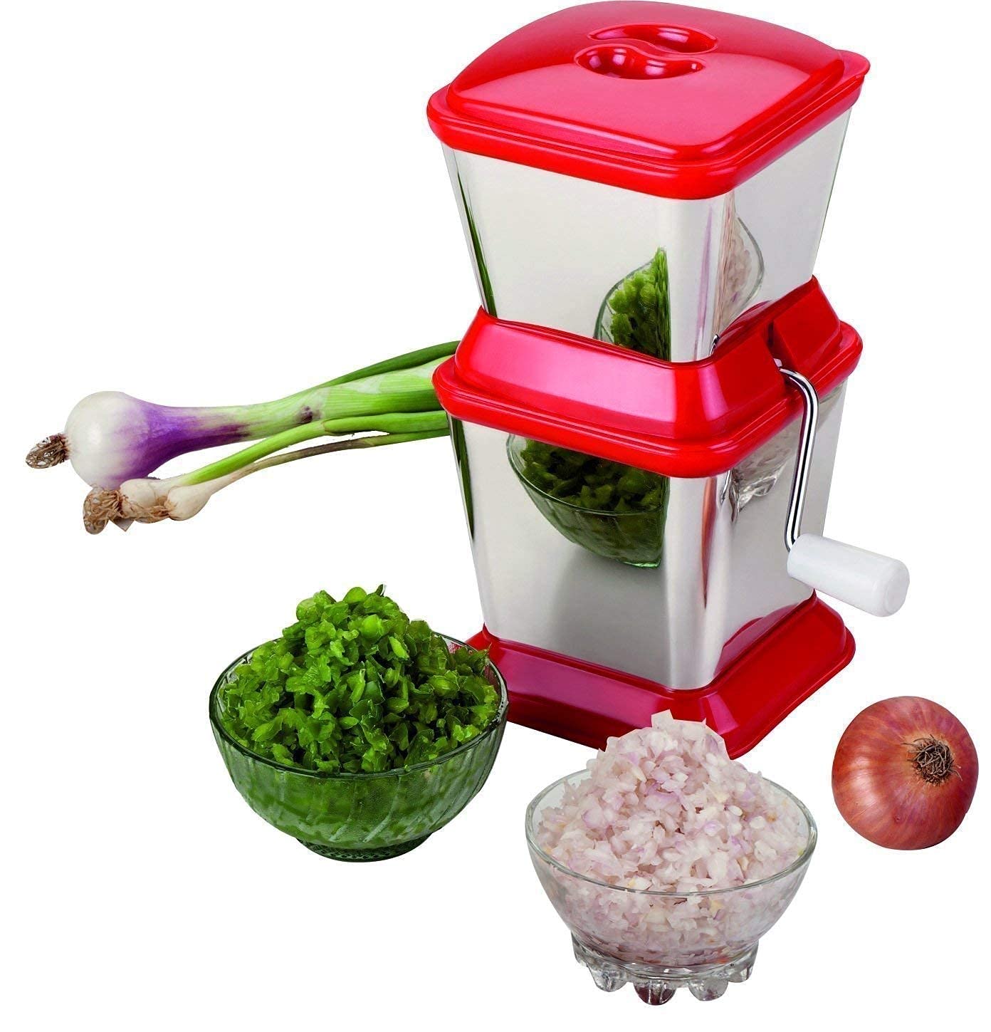 Manual Food Chopper 470ML -Green