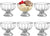 091 Serving Dessert Bowl Ice Cream Salad Fruit Bowl - 6pcs Serving Dessert Bowl Ice Cream Salad Fruit Bowl - 6pcs