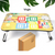 Best FOLDABLE BED STUDY TABLE PORTABLE MULTIFUNCTION LAPTOP TABLE LAPDESK FOR CHILDREN BED FOLDABLE TABLE WORK OFFICE HOME WITH TABLET SLOT & CUP HOLDER