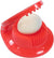 0138 Plastic Multi Purpose Egg Cutter / Slicer