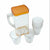 2408A Resistant Glass Jug for Juice, Milk, Cold or Hot Beverages