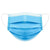 Plastic Disposable Ear Loop Elastic 3 Layer Face Mask (Blue)
