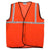 7438 Orange Safety Jacket For Having protection against accidents usually in construction area's. DeoDap