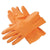 Best Cut Glove Reusable Rubber Hand Gloves (Orange) - 1 pc 