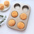  Round Shape Carbon steel Muffin Cupcake Mould Case Bakeware By Filpz.com