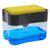 2-in-1 Liquid Soap Dispenser on Countertop with Sponge Holder By FilpZ.com